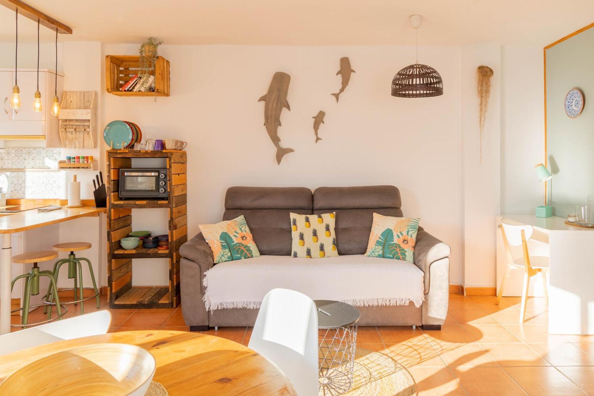 Tarifa Cozy House - Beach View & Balcony Buitenkant foto